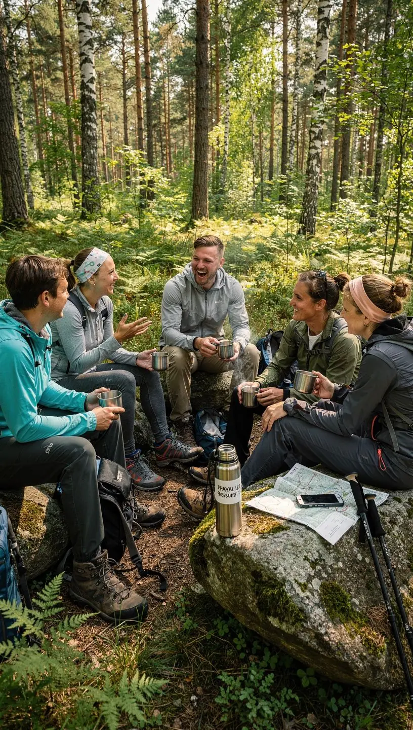 Tropinių fermentų šaltinis, pavaizduotas natūraliame fone.